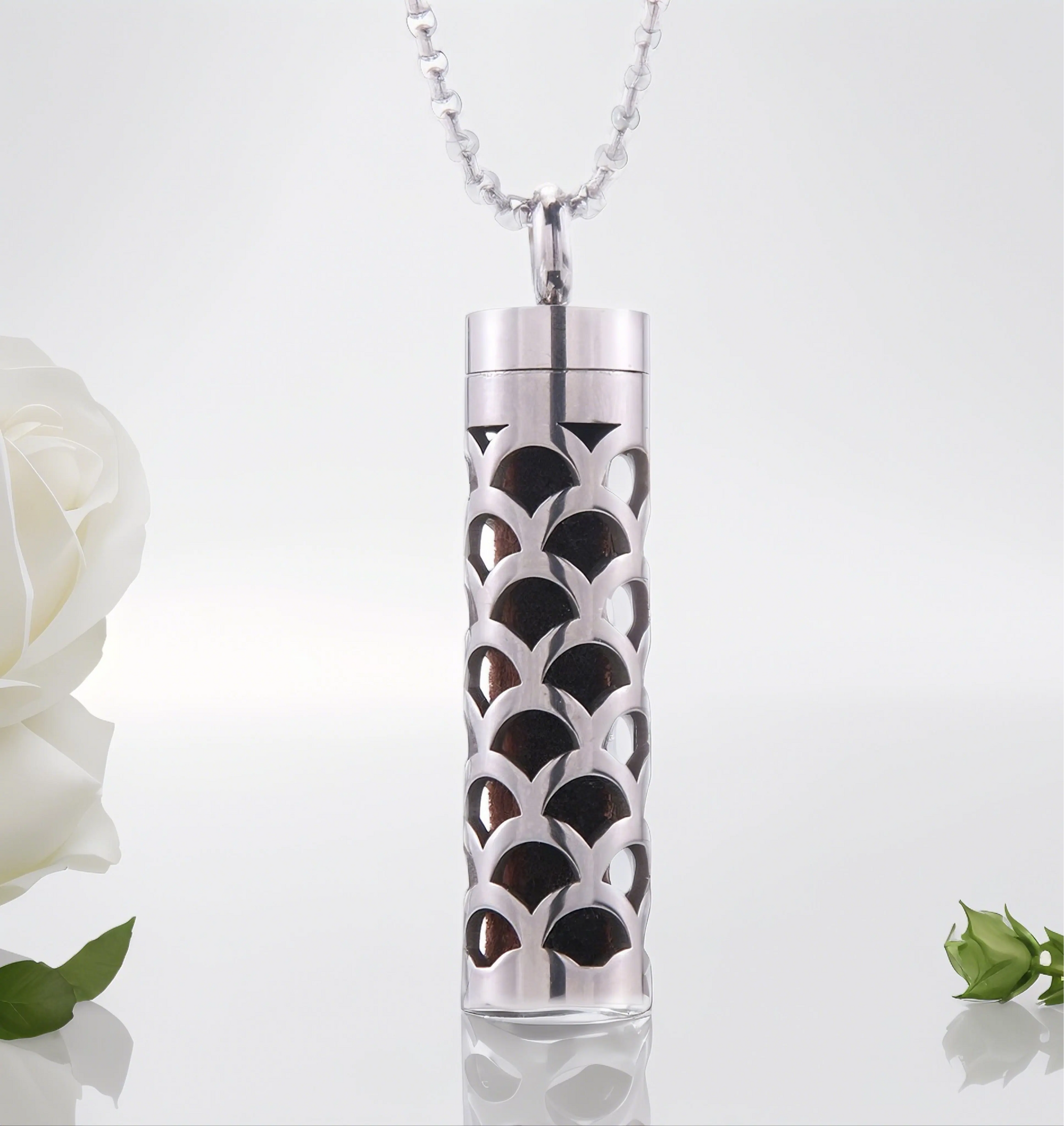 Collier diffuseur argenté Oralysse