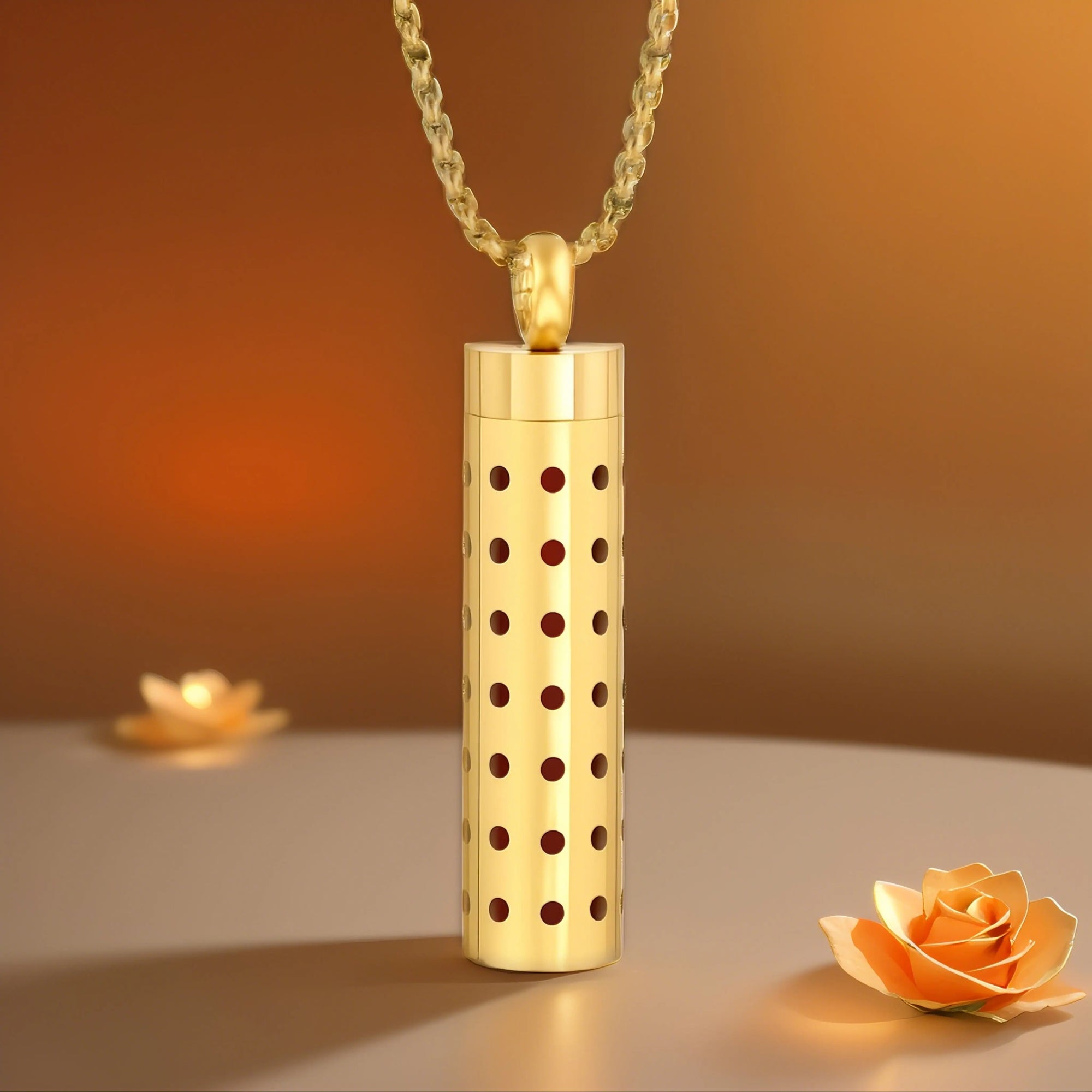 Collier diffuseur doré Oralysse