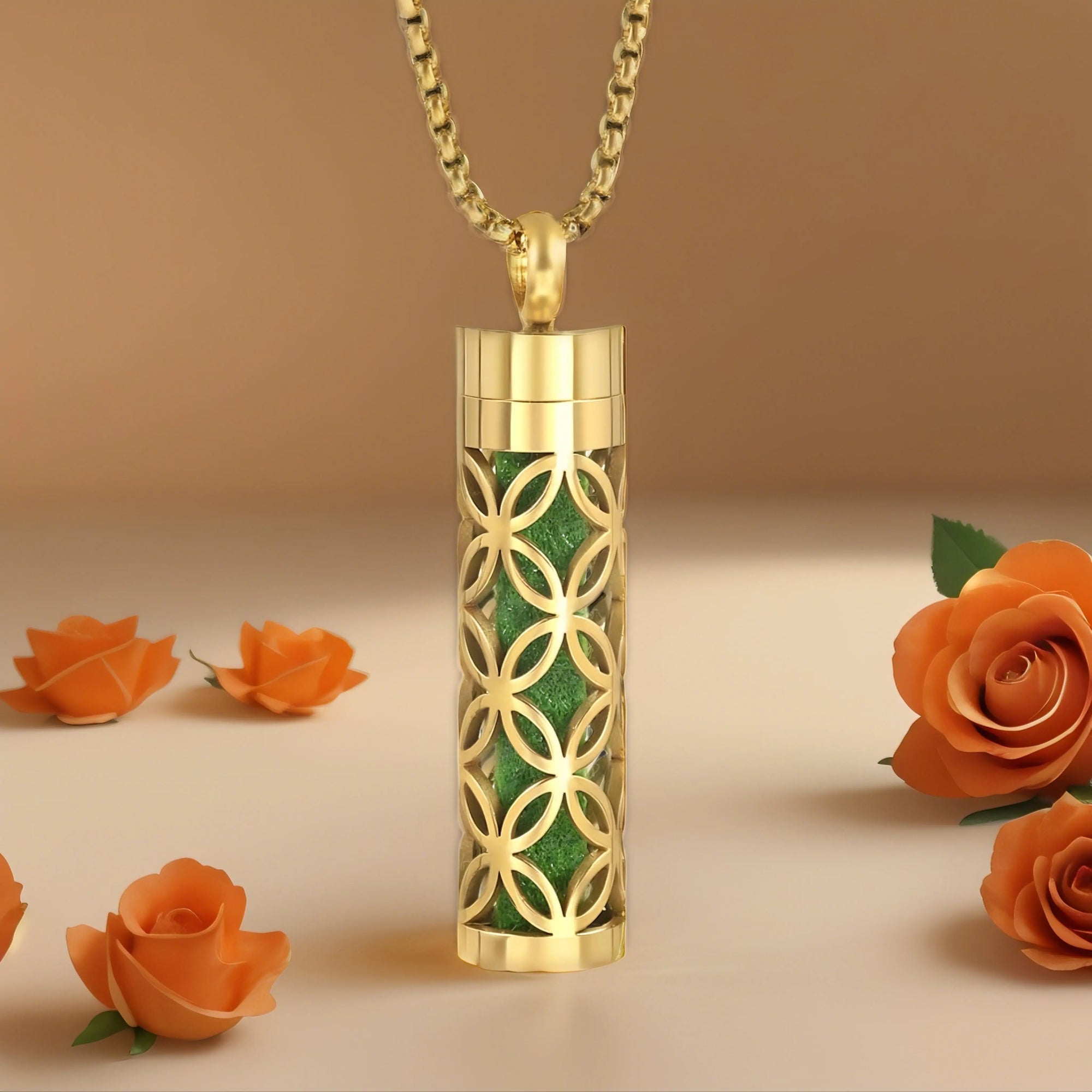 Collier diffuseur doré Oralysse