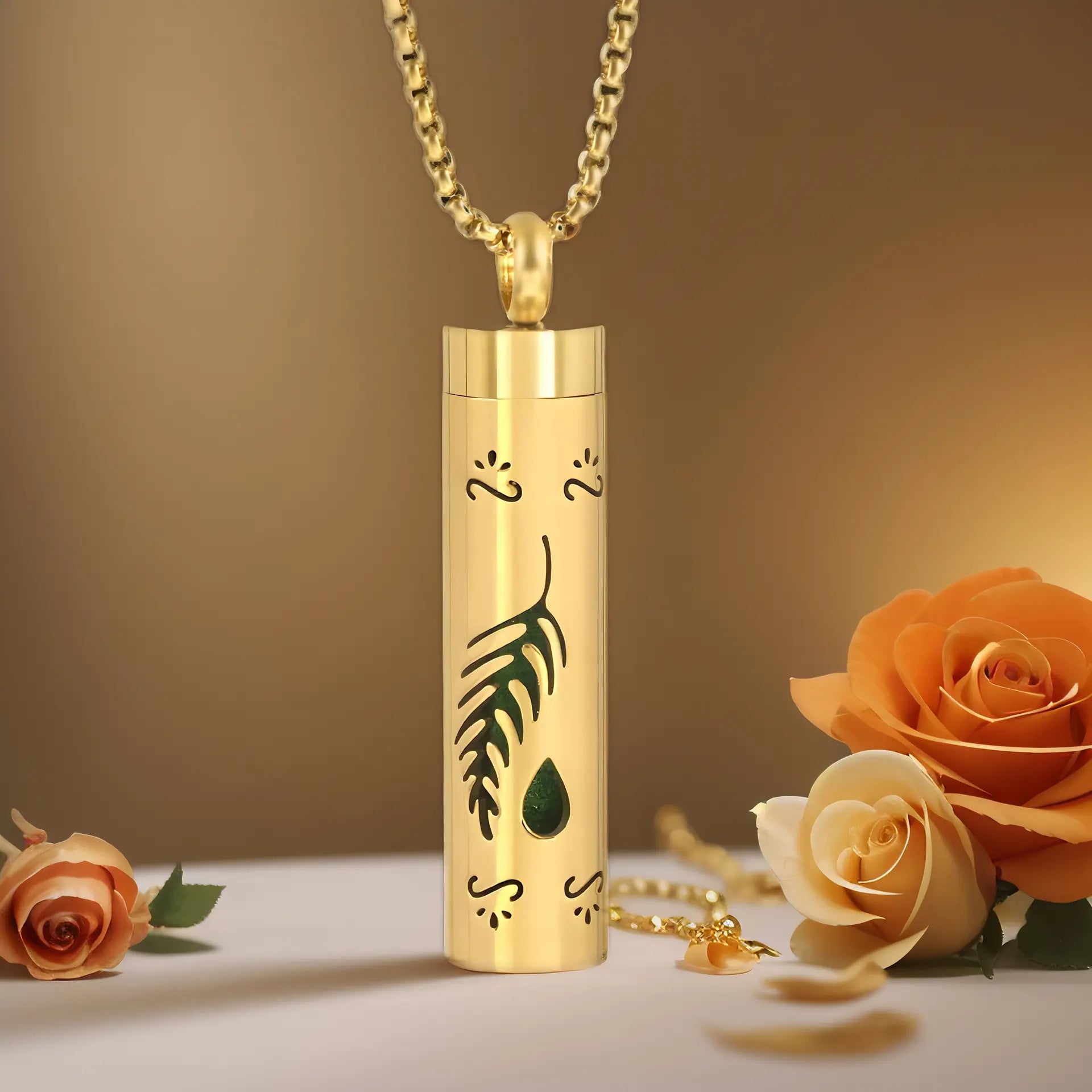 Collier diffuseur doré Oralysse