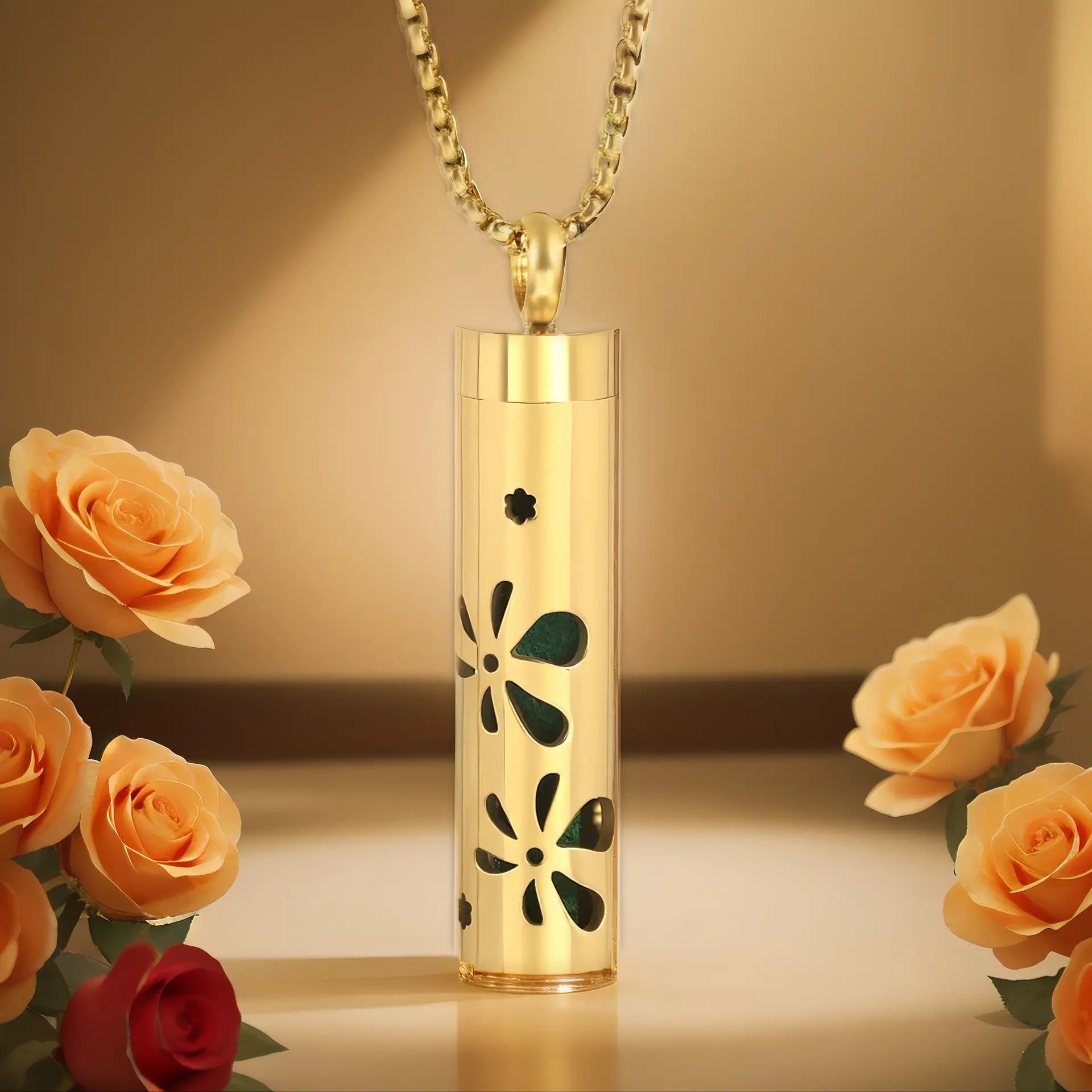 Collier diffuseur doré Oralysse