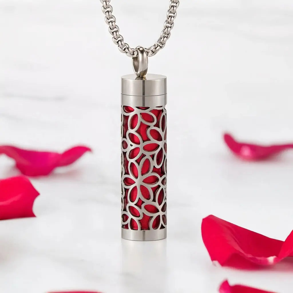 Collier diffuseur argenté Oralysse