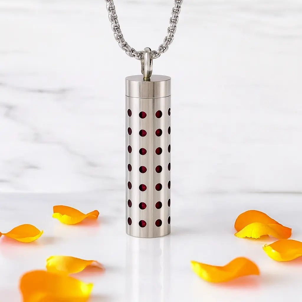 Collier diffuseur argenté Oralysse