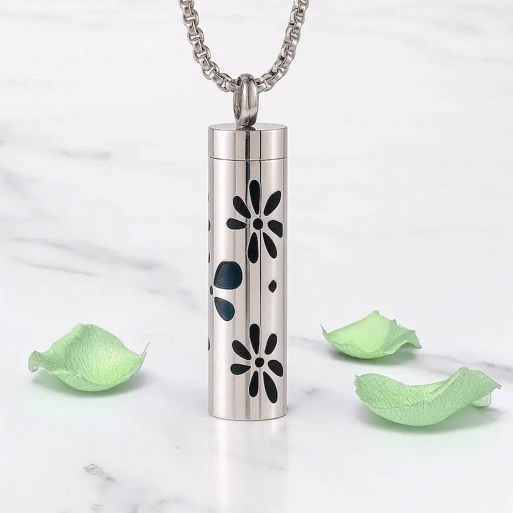Collier diffuseur argenté Oralysse