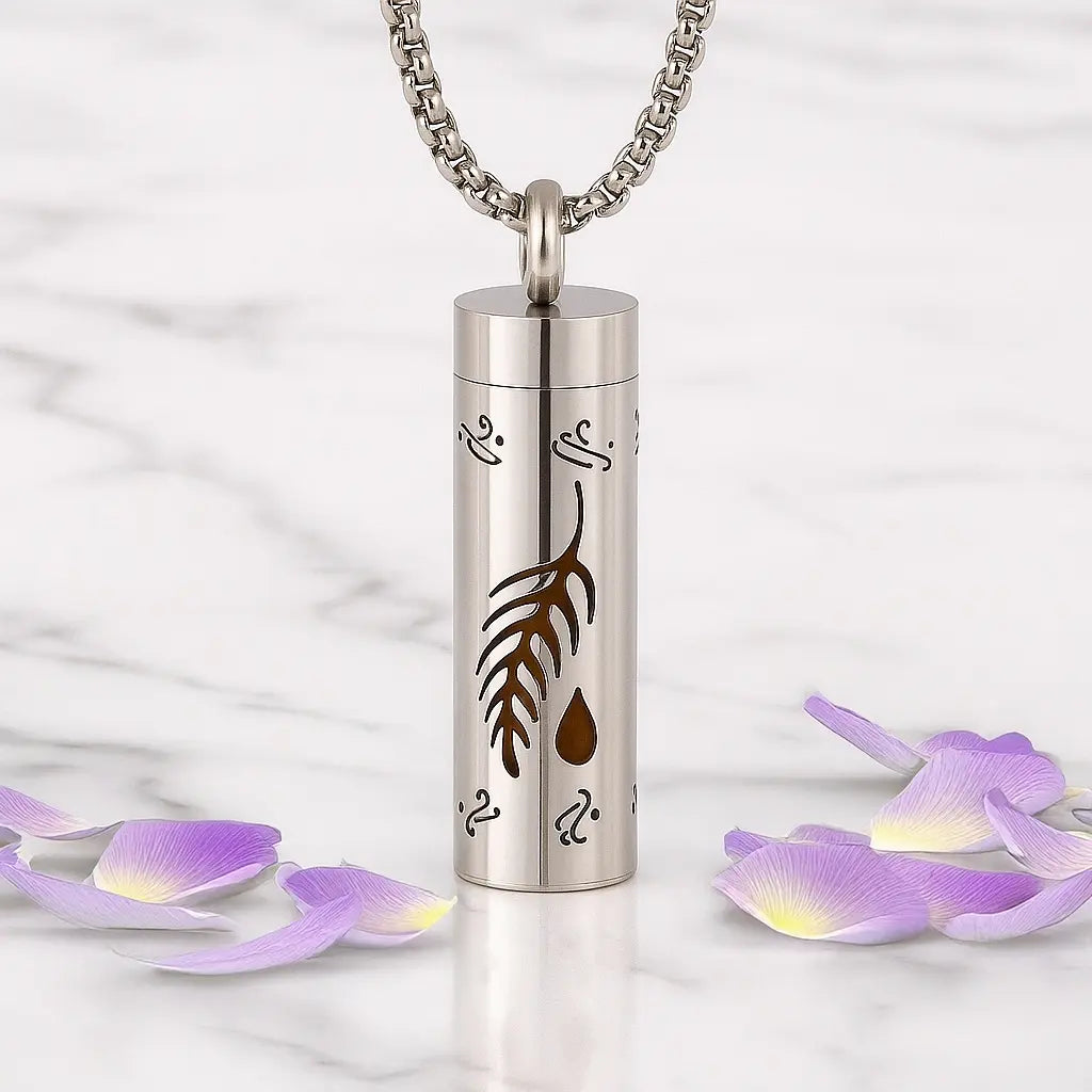 Collier diffuseur argenté Oralysse