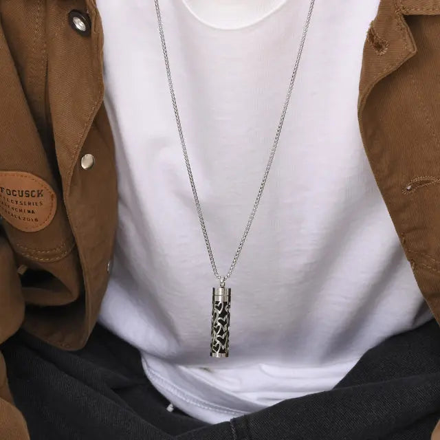 Collier diffuseur argenté Oralysse