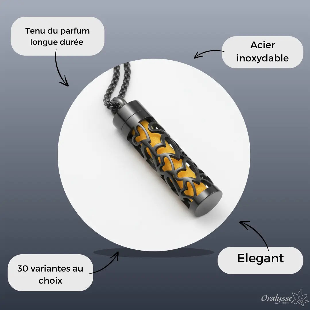 Collier diffuseur noir Oralysse
