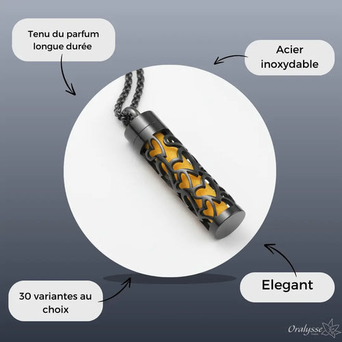 Collier diffuseur noir Oralysse